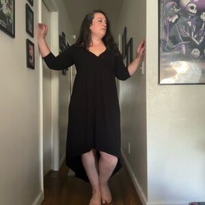 3/4 legnth sleeve, high-low dress ✨